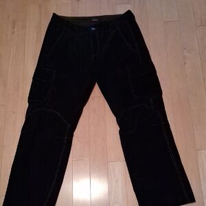 Danier Black Suede Pants - Very Rare!